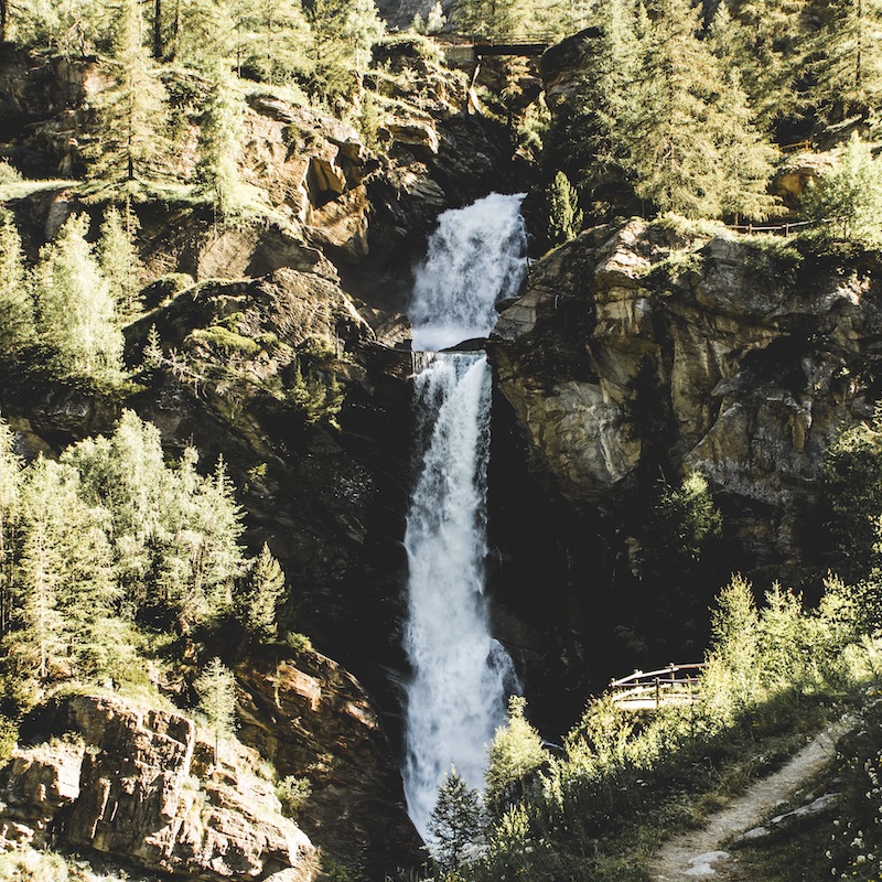 Varone Waterfall near Riva del Garda