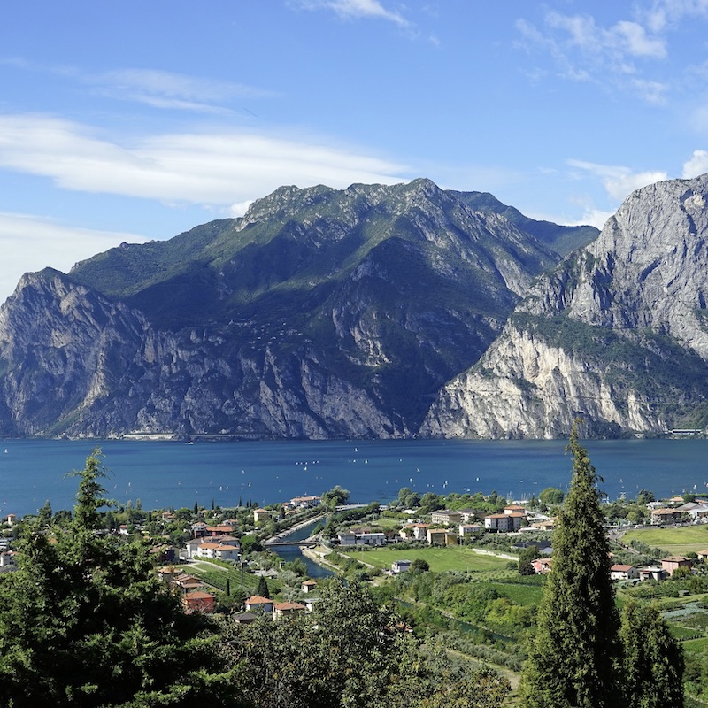Ponale Path overlooking Lake Garda